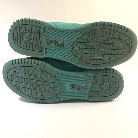Suede Fila Original Fitness Aqua Lowtop Sneakers - Picture 6 of 15